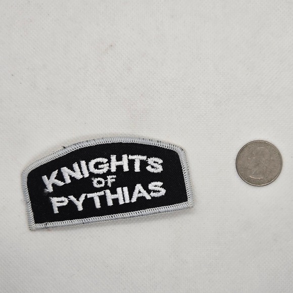 Howler Brothers Other - Vintage Knights of Pythias Patch 1960s Embroidered Fraternal Elks Owls Brother